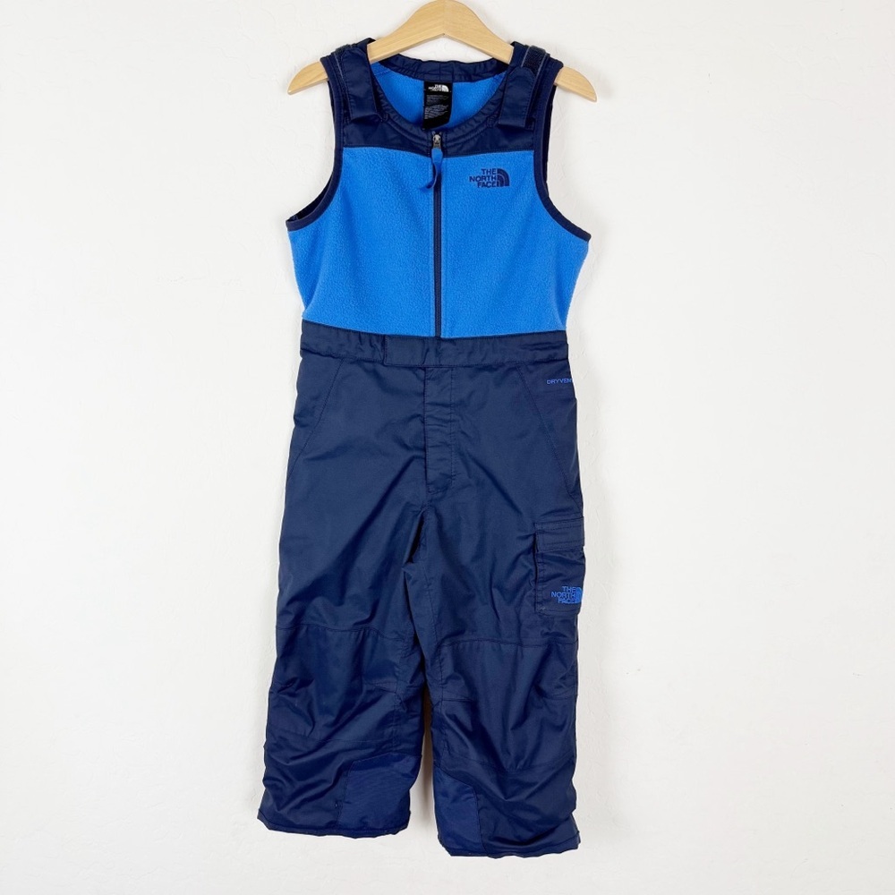 The North Face DryVent Insulated Blue Snow Ins Snowdrift Ski Bibs Toddler